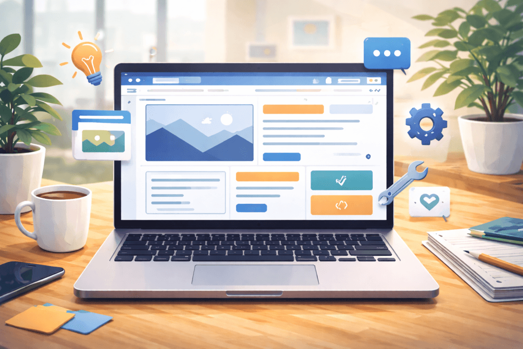 Conception du site web
