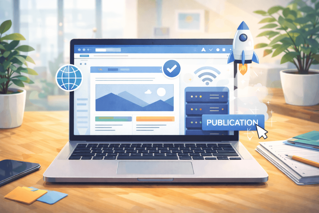 Lancement du site web