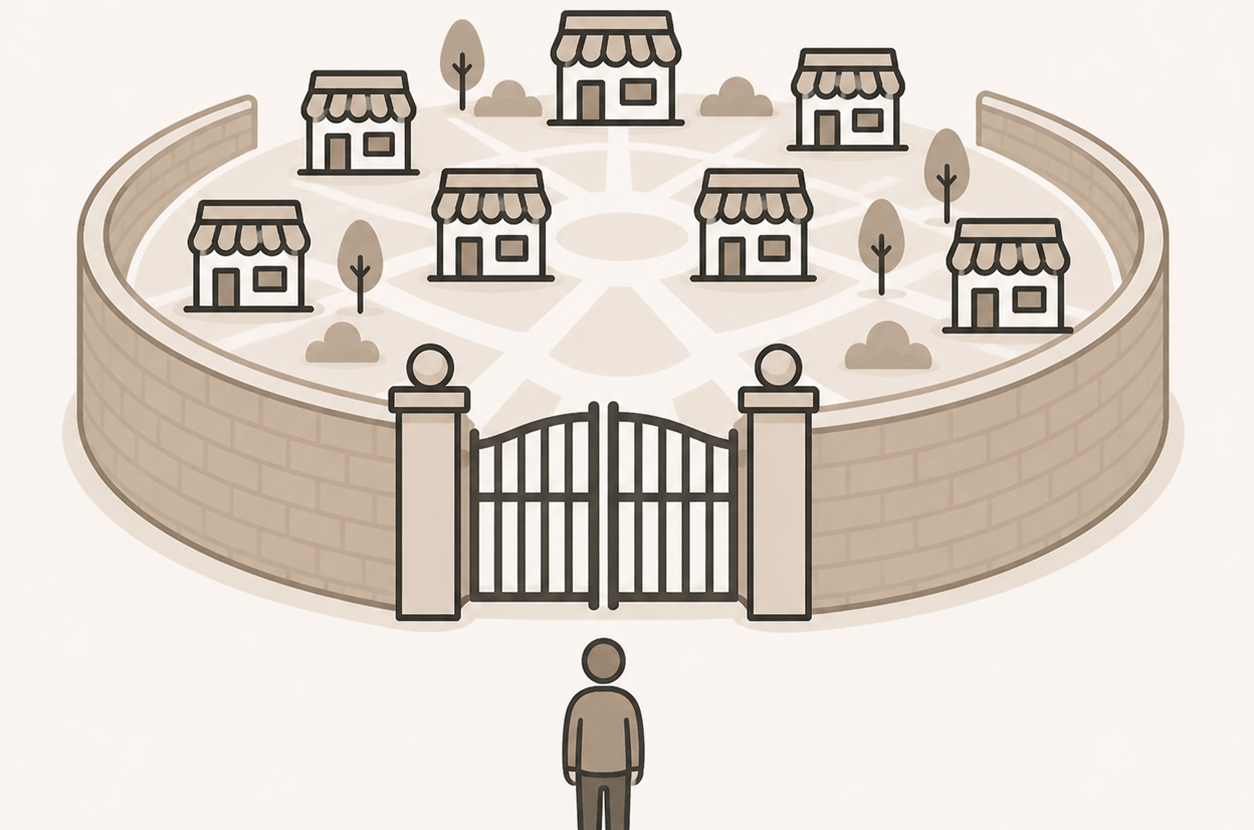 Illustration sur la difficulté à pénétrer un marché