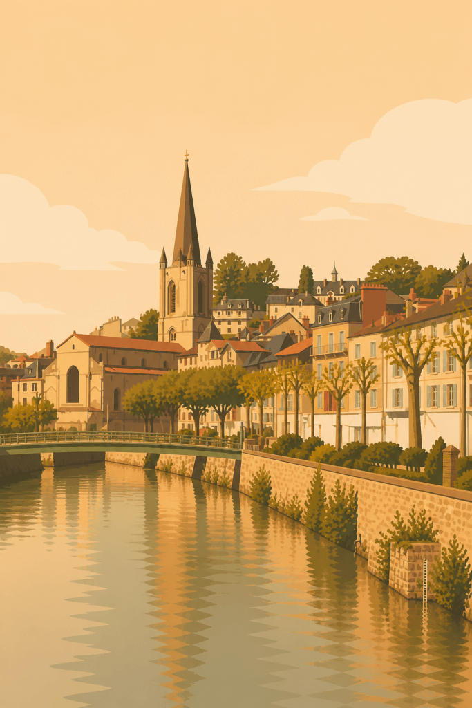Illustration sur la ville de Tulle